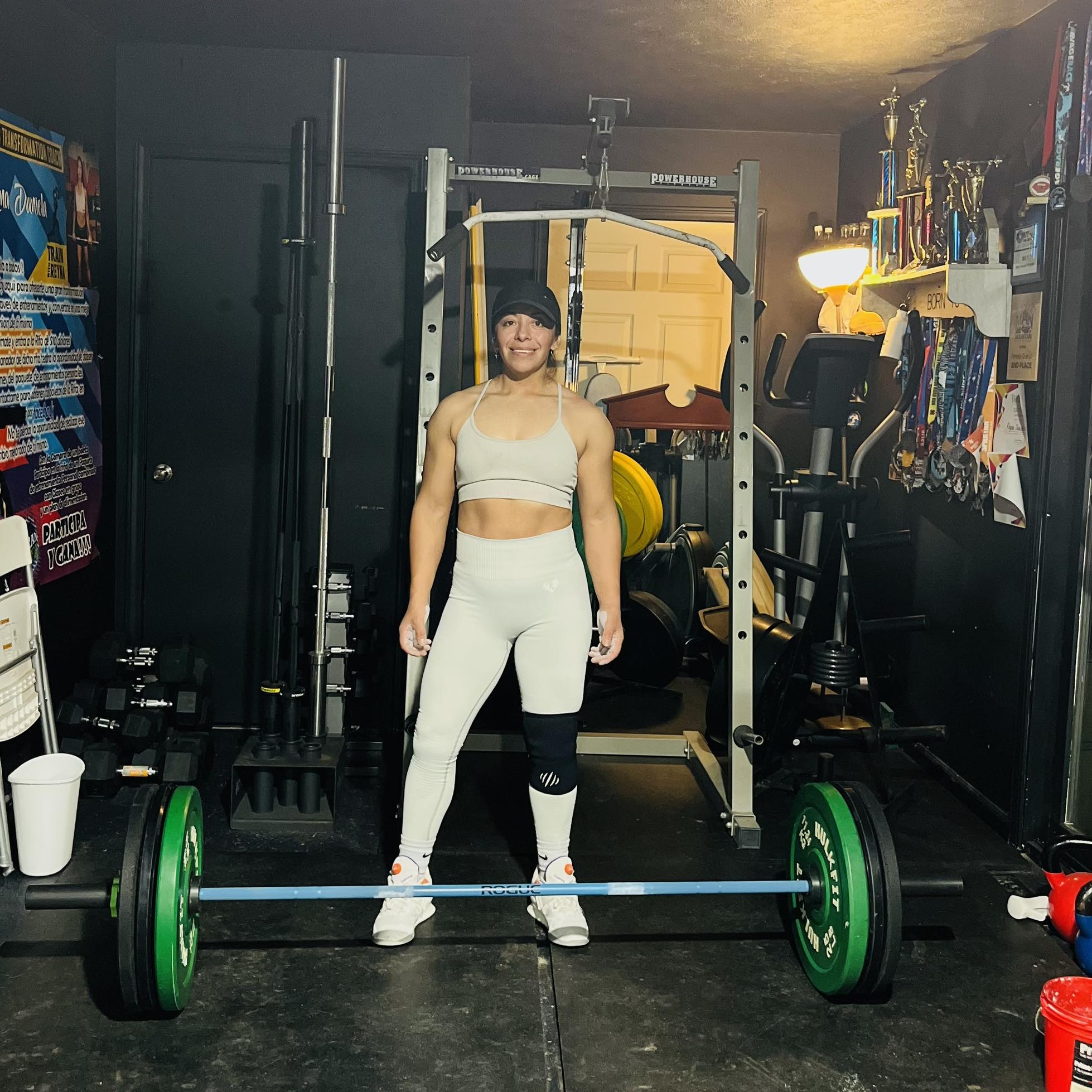 Training at home gym